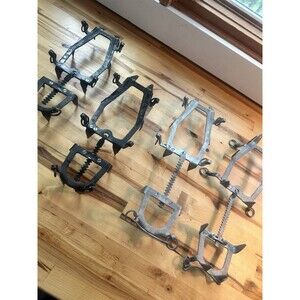 SALEWA DBP (Germany) Mountaineering Ice Climbing 12 Point Adjustable Crampons.